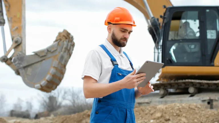 Digitalisierung Baumaschinen