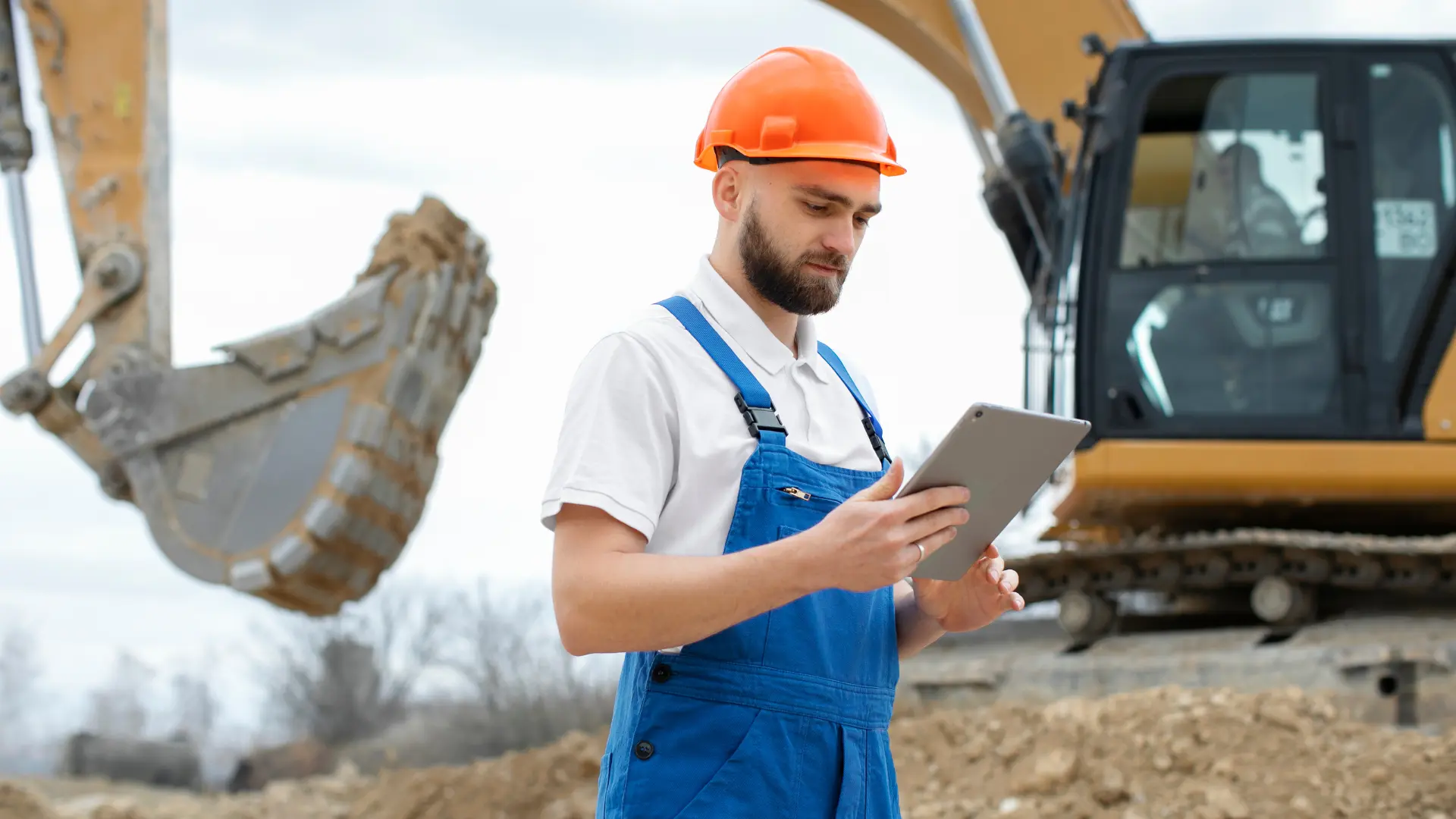 Digitalisierung Baumaschinen