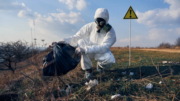 Illegale Asbest Entsorgung