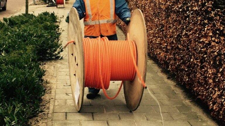 Glasfaserausbau Tiefbauarbeiten