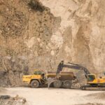 steinbruch bagger kettenbagger